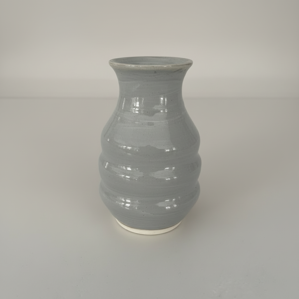 Grey Vase – Side Angle