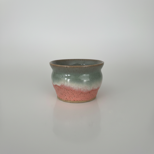 Studio shot of two-tone ceramic bowl