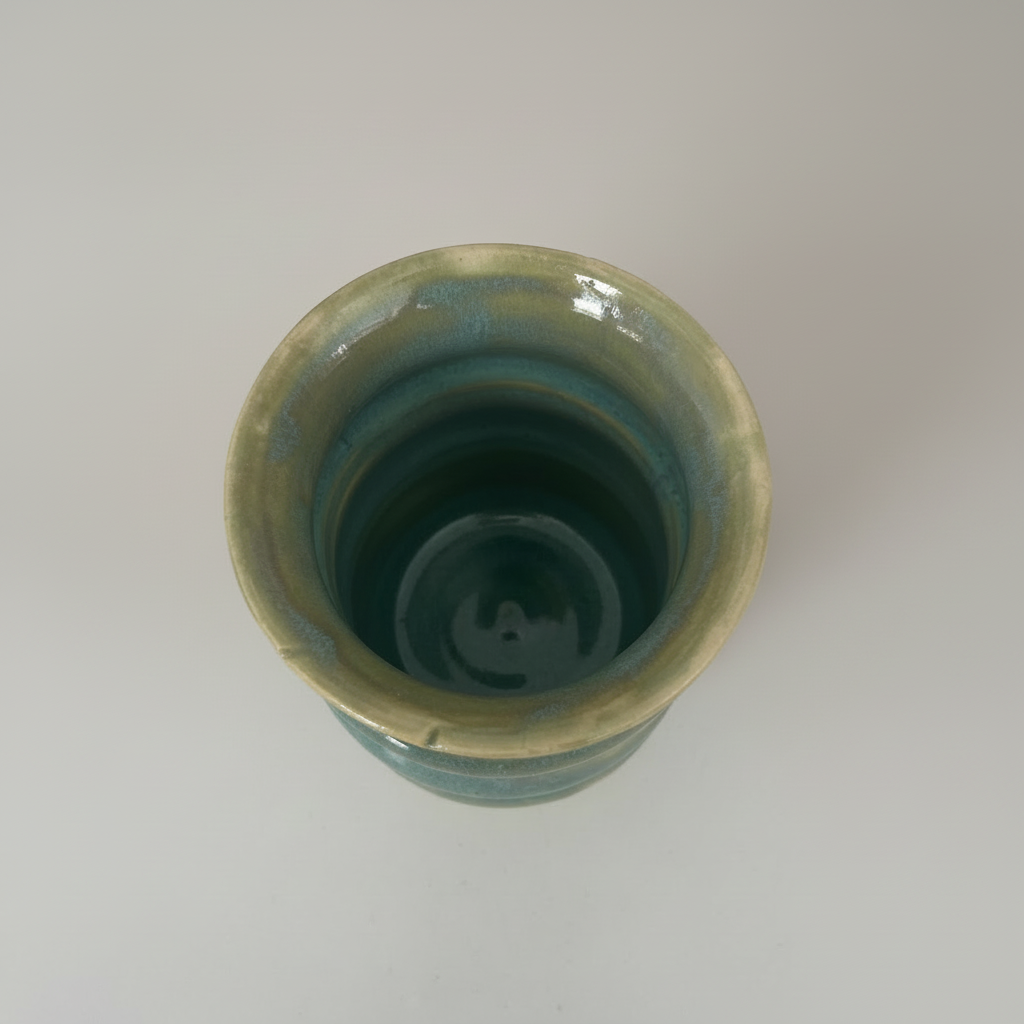 Teal Cup – Top Down